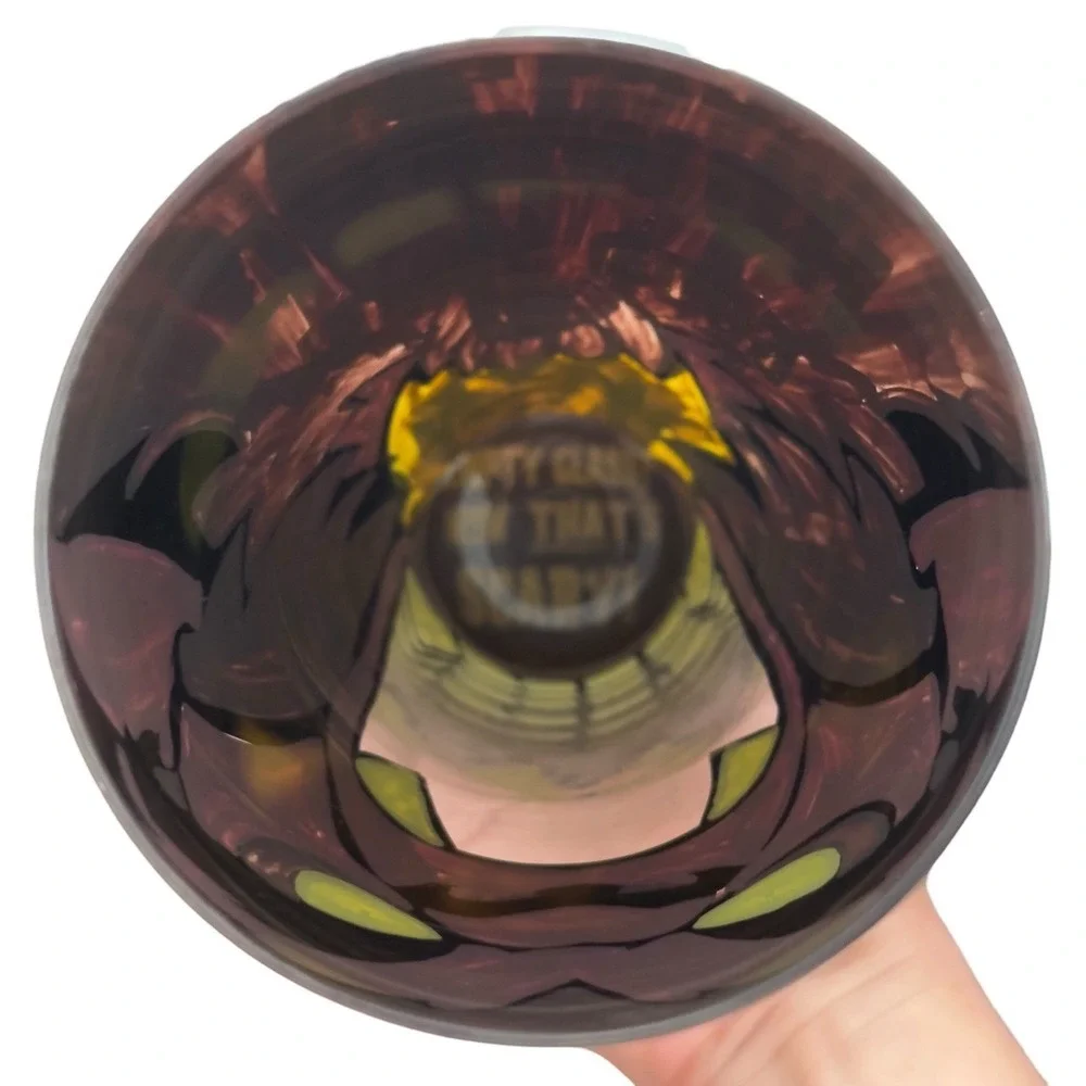 Top Shelf Barware Halloween Party Werewolf Hand Painted Glassware